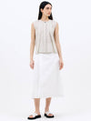 stitch skirt white - JUN BY JUN K - BALAAN 3