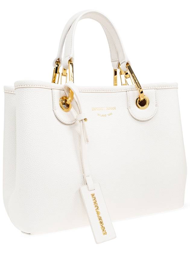 Emporio Armani Eco-leather Handbag, Women's, White - EMPORIO ARMANI - BALAAN 4