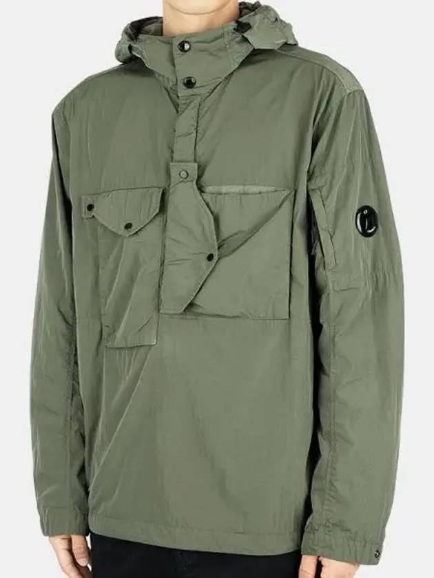 Men's Chrome-R Lens Patch Anorak Green - CP COMPANY - BALAAN 2