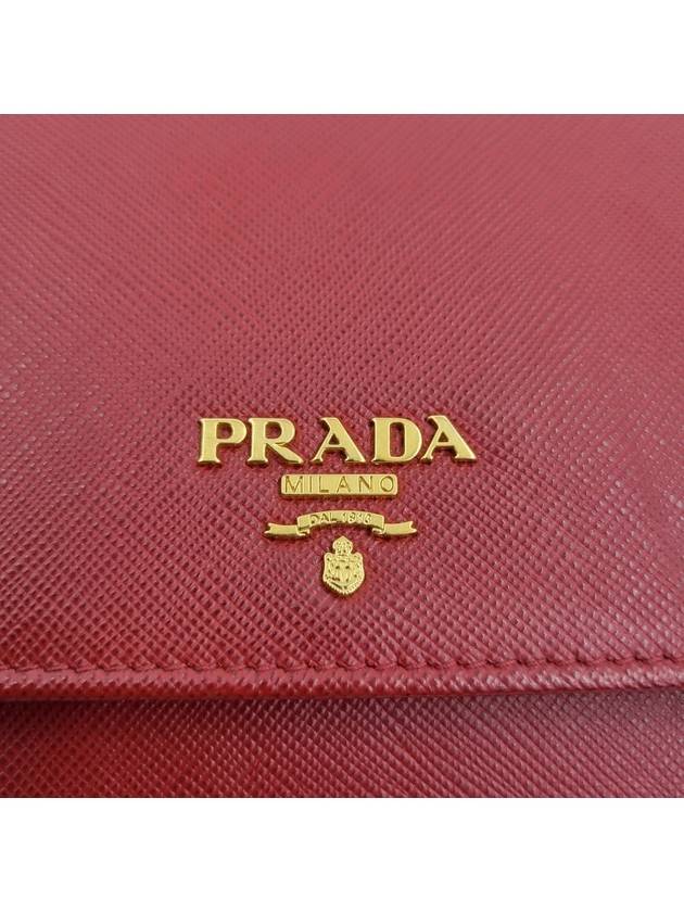 Women s Saffiano Chain Wallet 4162 - PRADA - BALAAN 22