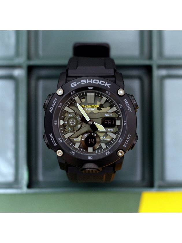 Military carbon core analog electronic watch - G-SHOCK - BALAAN 1