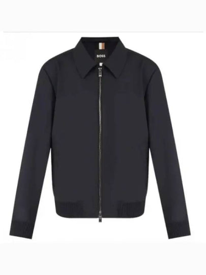 C Hanry Wing Zip-Up Jacket Navy - HUGO BOSS - BALAAN 2