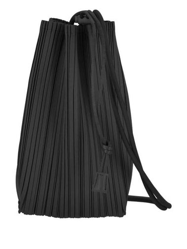 Bloom Pleats Shoulder Bag Black - ISSEY MIYAKE - BALAAN 1