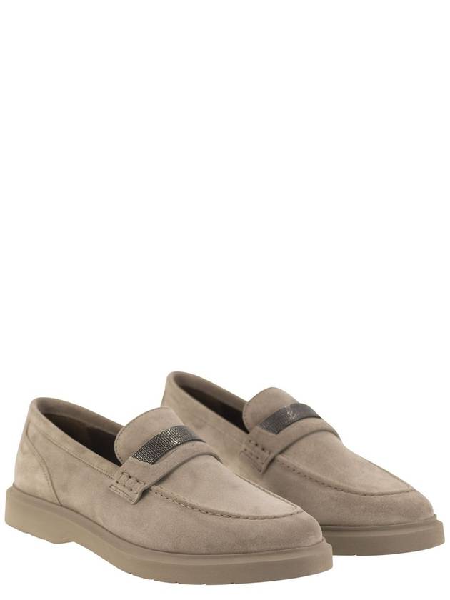 24FW Loafers MZSFG2370P C5859 ICE - BRUNELLO CUCINELLI - BALAAN 5