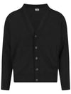 Lens Cotton Cardigan Black - CP COMPANY - BALAAN 2