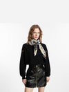 Monogram Confidential Square Scarf Black - LOUIS VUITTON - BALAAN 4