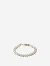 Pearl Metal Bracelet Cream Gold - SAINT LAURENT - BALAAN 2