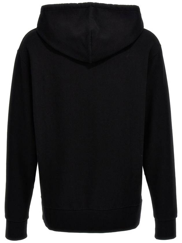 Embroidery Logo Drawstring Hoodie Black - JW ANDERSON - BALAAN 3