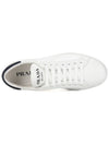 Black Tab Low Top Sneakers White - PRADA - BALAAN 5