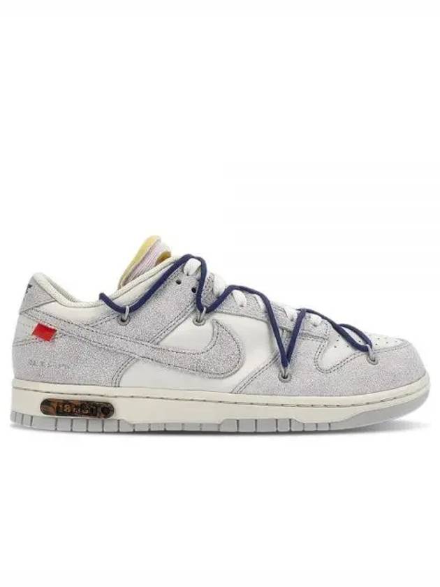 Offwhite Dunk The 50 Lot 18 Low Top Sneakers White Grey Purple - NIKE - BALAAN 2