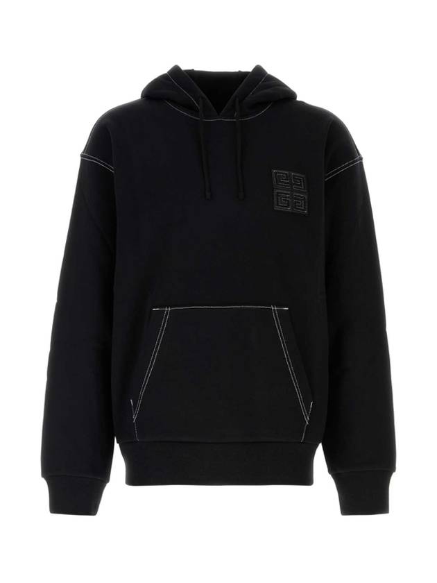 4G Fleece Hoodie Black - GIVENCHY - BALAAN 2