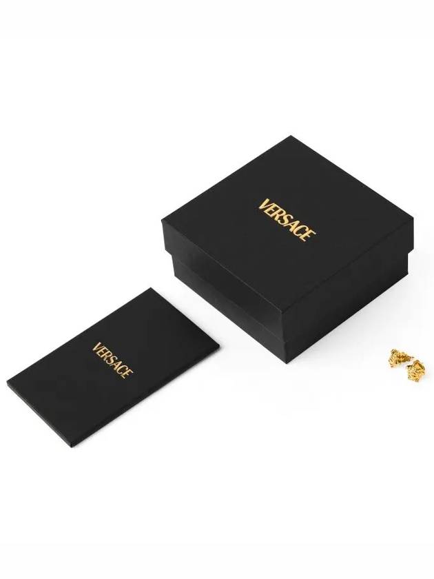 Medusa Head Stud Earrings Gold - VERSACE - BALAAN 4