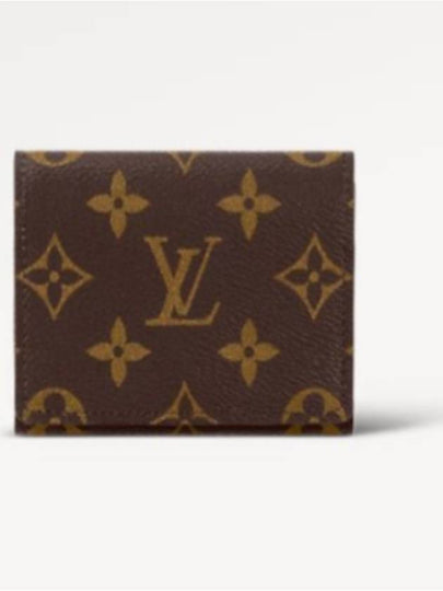 Enveloppe Carte De Visite Monogram Card Wallet Brown - LOUIS VUITTON - BALAAN 2