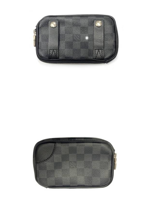 N50018 Damier graphite canvas Scott messenger bag gray black bag TEO - LOUIS VUITTON - BALAAN 5