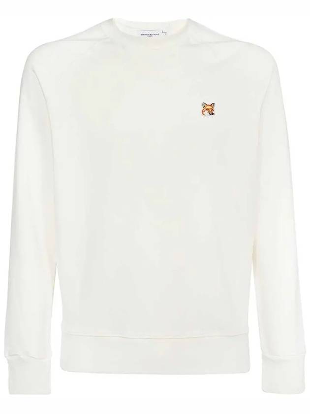 Fox Head Patch Classic Sweatshirt Ecru - MAISON KITSUNE - BALAAN 3