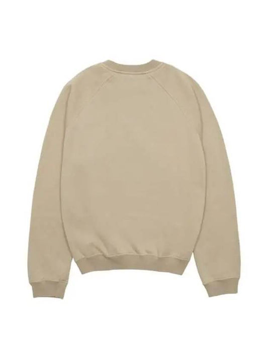 Women's Fluffy Sweatshirt Pullover Beige - AURALEE - BALAAN 2