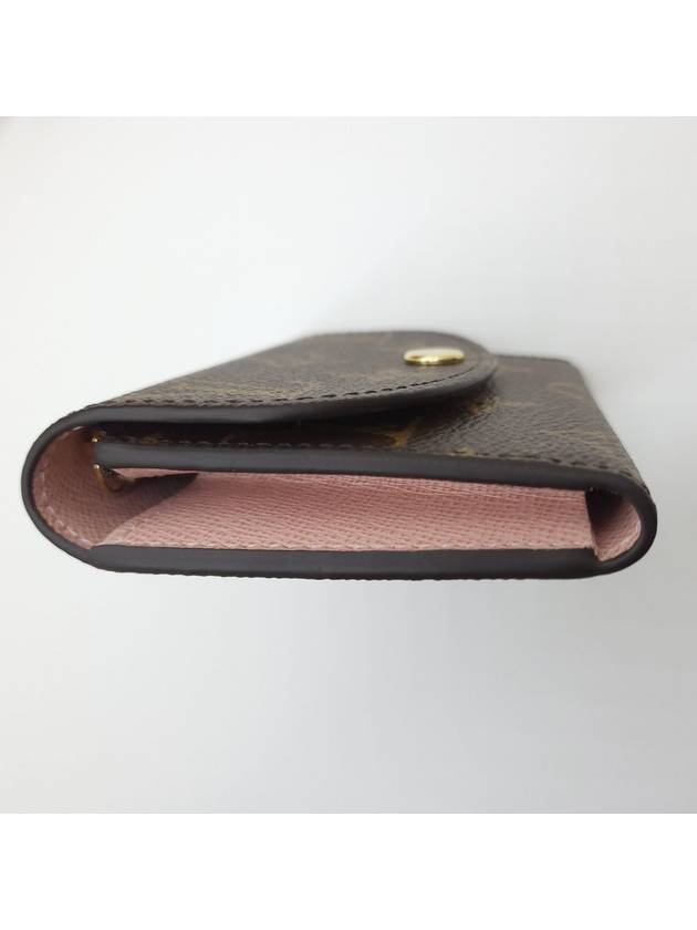 Rosalie Monogram Coin Purse Rose Ballerine - LOUIS VUITTON - BALAAN 7