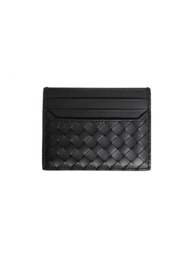 Piccolo Intrecciato Card Holder Black - BOTTEGA VENETA - BALAAN 2