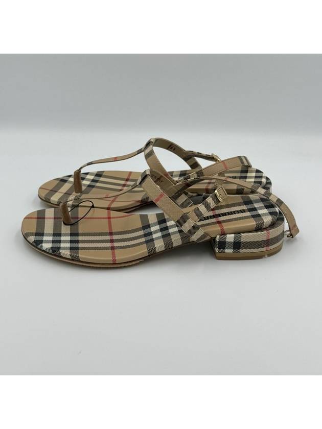 Emily Vintage Check Strap Sandals 8047805 - BURBERRY - BALAAN 4