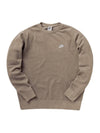 Club BB Crew Revival Sweatshirt Olive Grey - NIKE - BALAAN 1