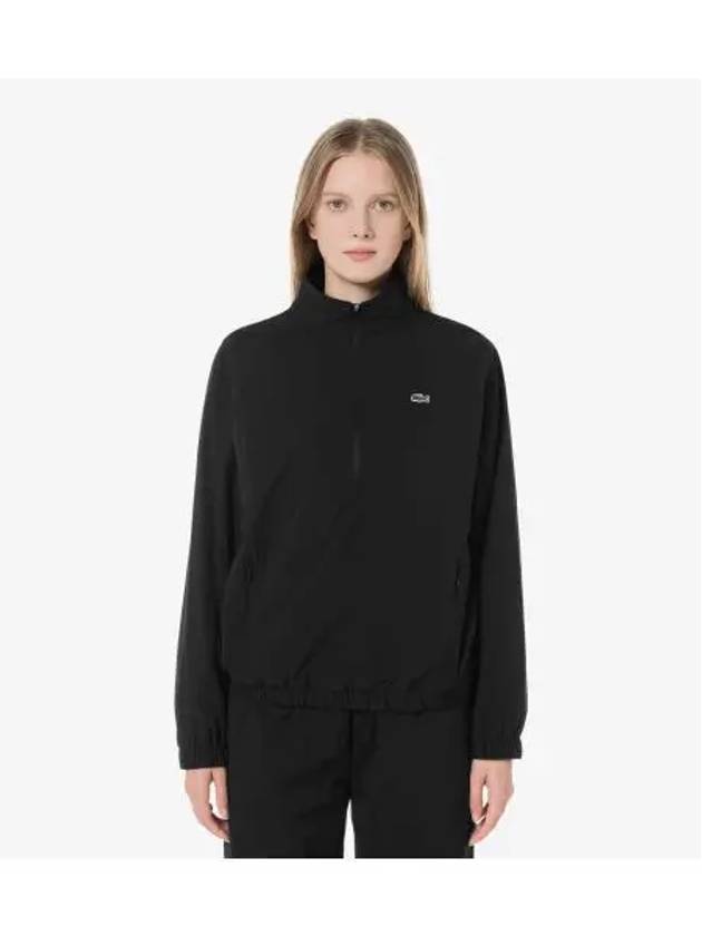 Women s Woven Anorak Black - LACOSTE - BALAAN 1