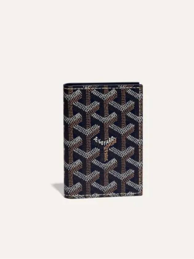 Raw Mark Card Holder Navy Men Women - GOYARD - BALAAN 1