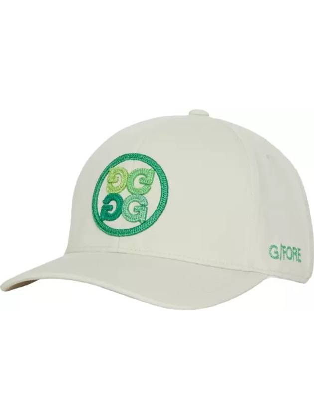 Circle G's Stretch Twill Ball Cap Stone - G/FORE - BALAAN 1