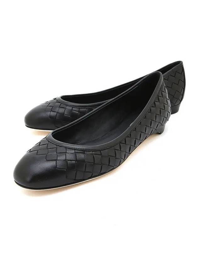 Flat Shoes Woven Black 428864 V0013 1000 - BOTTEGA VENETA - BALAAN 4