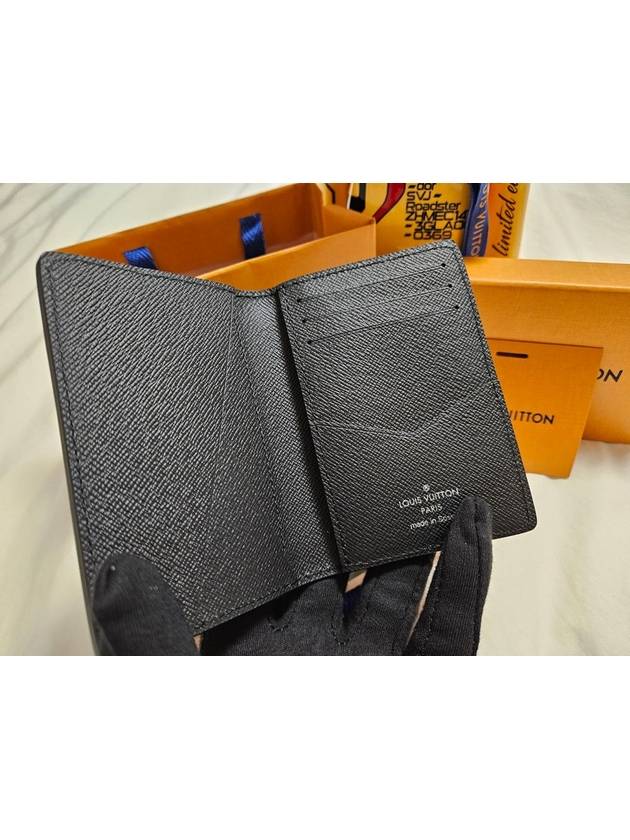 Pocket Organizer Epi Card Wallet Black - LOUIS VUITTON - BALAAN 6