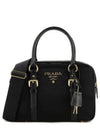 Tesuto Square Saffiano Tote Bag Black - PRADA - BALAAN 2