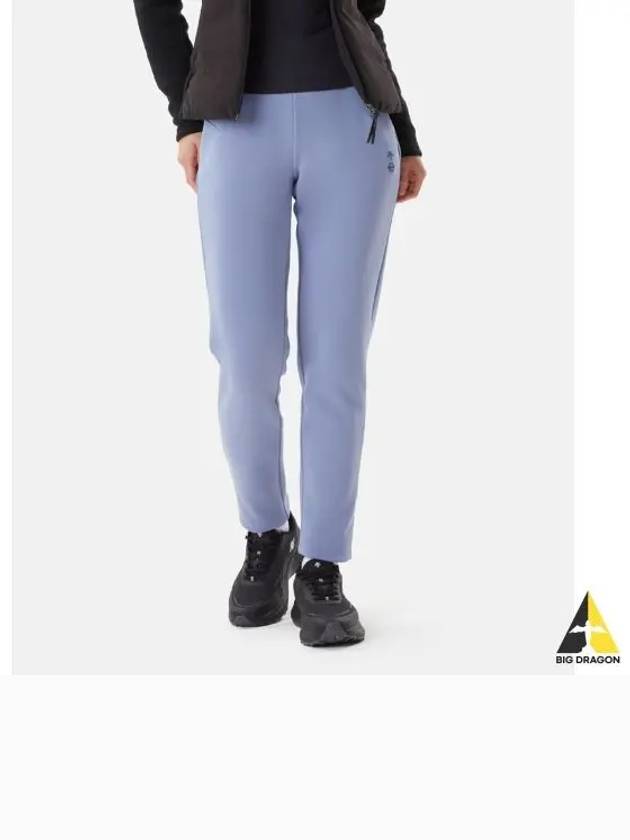 Women s Brushed Regular Fit Training Pants Sky Blue SP322TFP94 - DESCENTE - BALAAN 1