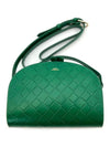 Women's Demi Lune Leather Mini Cross Bag Green - A.P.C. - BALAAN 2