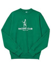 Racquet Club Crew Neck Sweatshirt Green - SPORTY & RICH - BALAAN 3