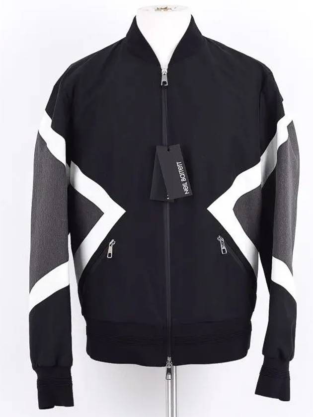 Geometric blouson jacket PBSP56C - NEIL BARRETT - BALAAN 5