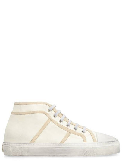 Vintage Mid High Top Sneakers Ivory - DOLCE&GABBANA - BALAAN 2