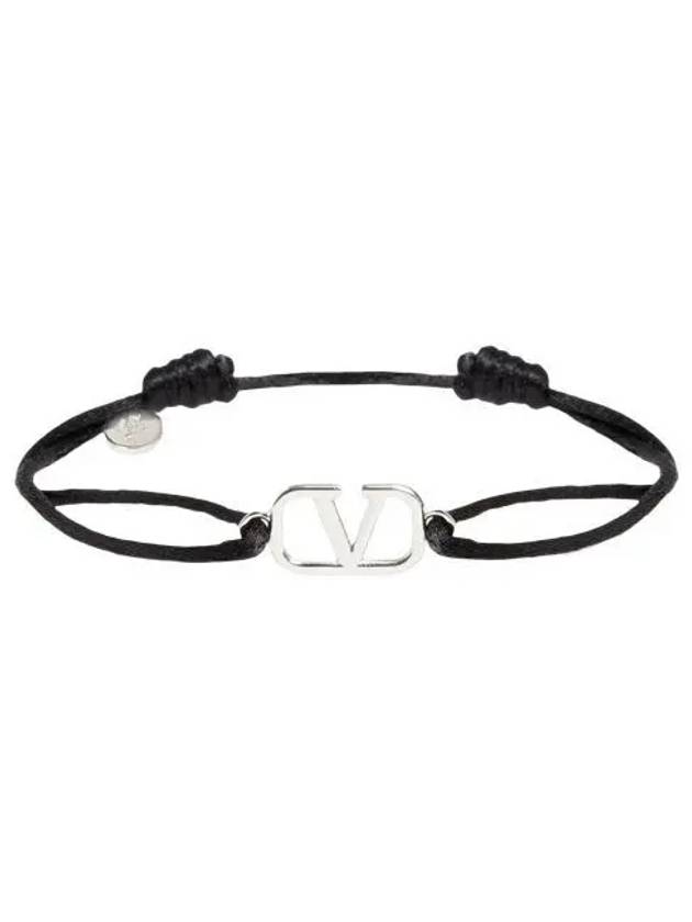 Vlogo Signature Bracelet Black - VALENTINO - BALAAN 2