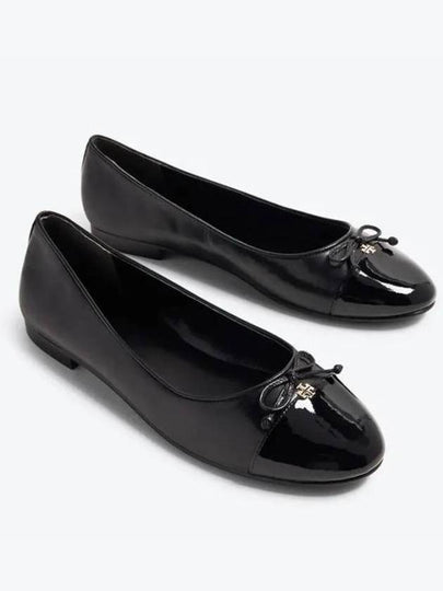 Cap Toe Ballet Flats Black - TORY BURCH - BALAAN 2