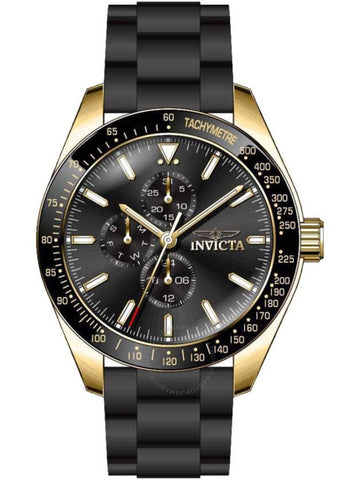 Invicta Aviator Quartz Black Dial Men's Watch 38404 - INVICTA - BALAAN 1