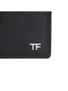 Money Clip Calfskin Card Wallet Black - TOM FORD - BALAAN 7