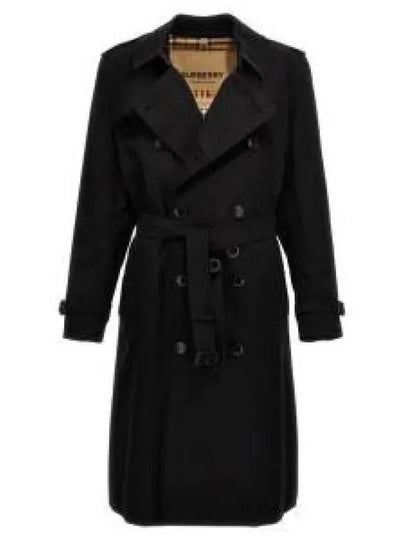 Heritage Kensington Trench Coat Black - BURBERRY - BALAAN 2