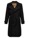 Heritage Kensington Trench Coat Black - BURBERRY - BALAAN 2