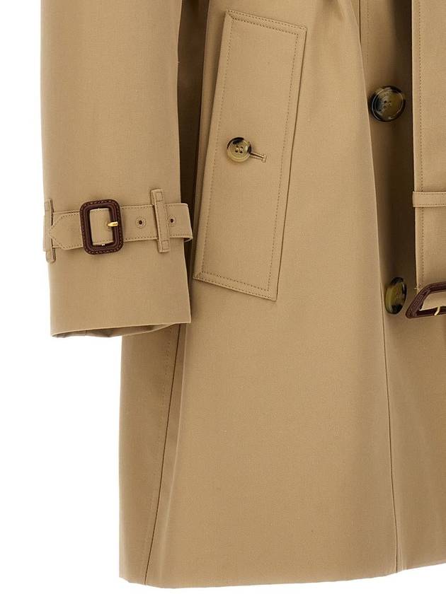 Short Chelsea Heritage Trench Coat Beige - BURBERRY - BALAAN 6