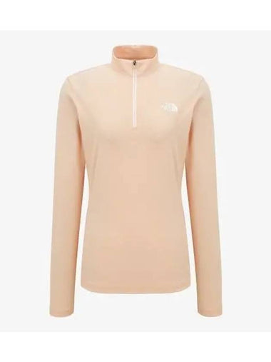 The North Face NT7LQ01D All Day Tech Long Sleeve Zip Tee - THE NORTH FACE - BALAAN 1