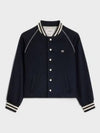 Triomphe Teddy Wool Jacket Navy - CELINE - BALAAN 2