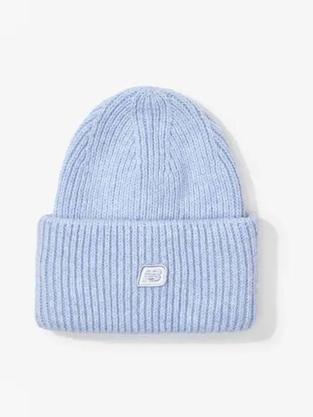 NBGDEFW802 Heavy Beanie LIGHT BLUE - NEW BALANCE - BALAAN 1