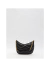 Marmont Small Leather Shoulder Bag Black - GUCCI - BALAAN 3