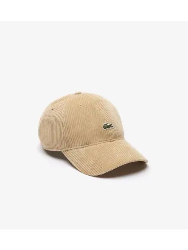 corduroy baseball cap bay - LACOSTE - BALAAN 1