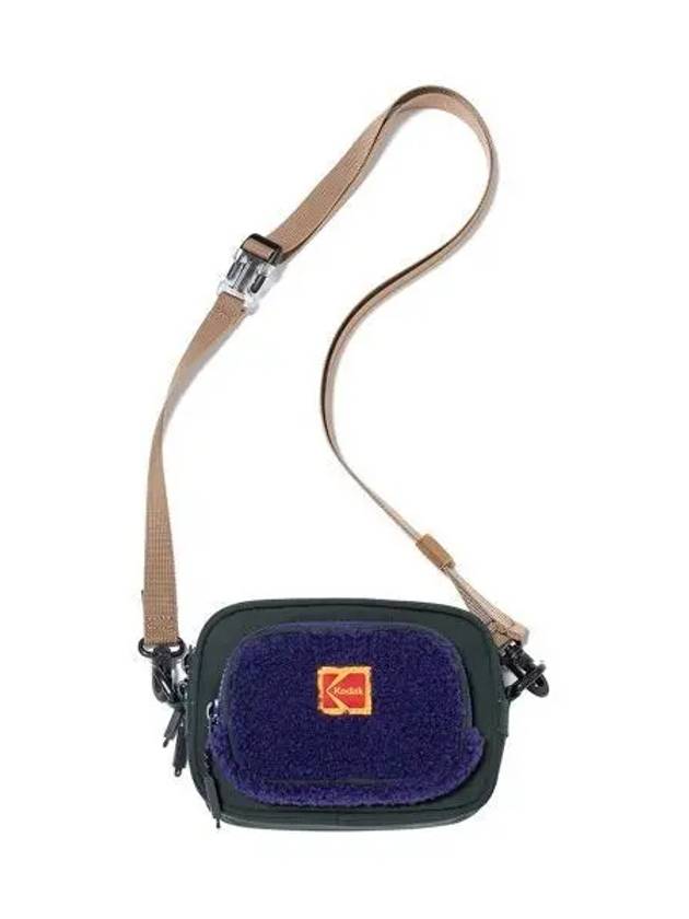 KODAK Boa Fleece Square Cross Bag PURPLE - KODO - BALAAN 1