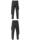 Pocket Zipper Track Pants Black - STONE ISLAND - BALAAN 5