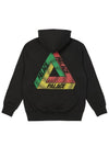 Swirl TriFerg Hood Black - PALACE - BALAAN 1